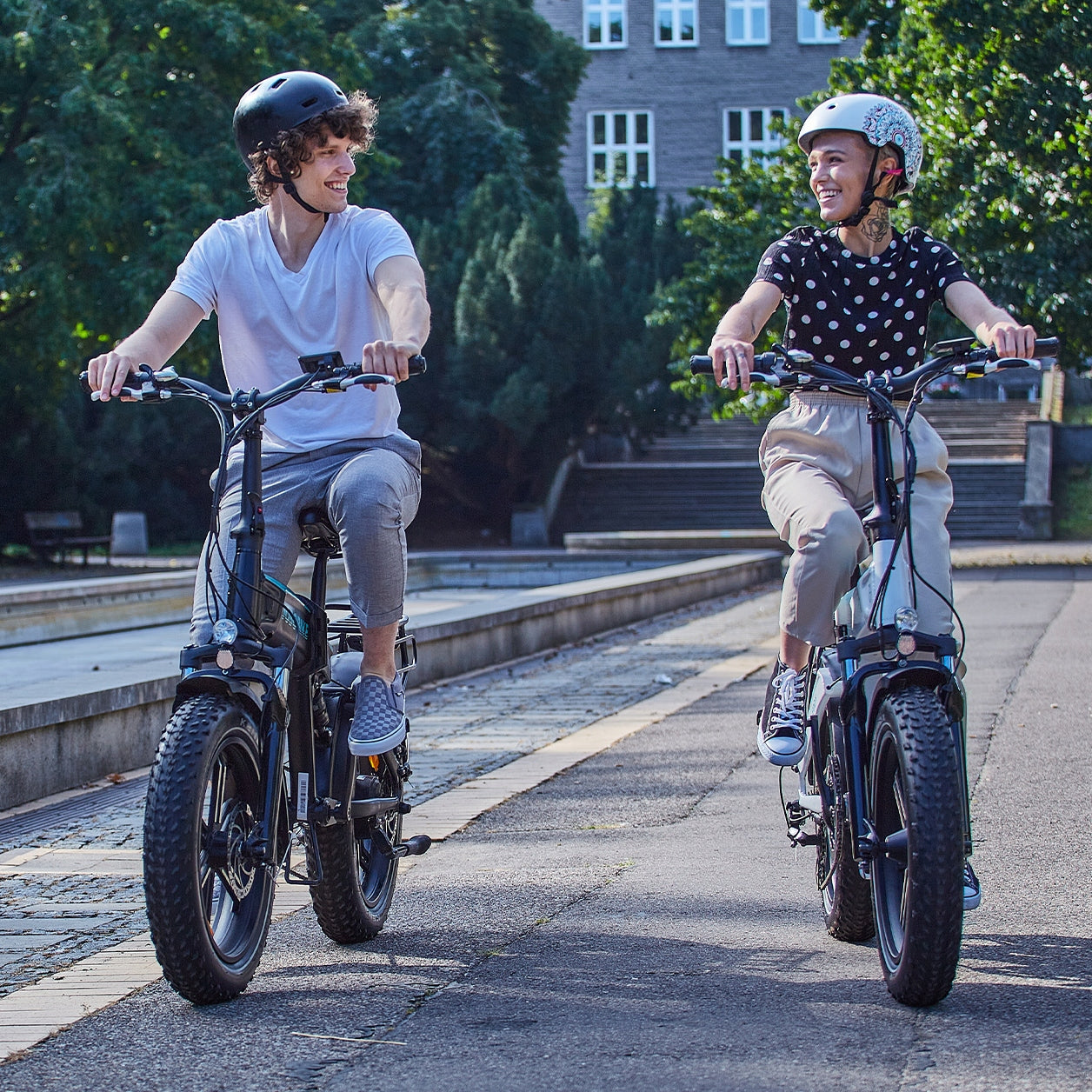 Rower Elektryczny Jobo E-bike EDDY Biały Fatbike