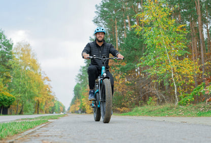 Rower elektryczny Jobo Ebike ROBIN ST Turkusowy